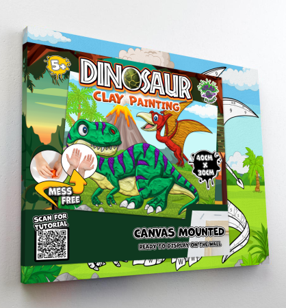 SPLAT PLANET modelino paveikslo rinkinys Dinozauras, SP46970 