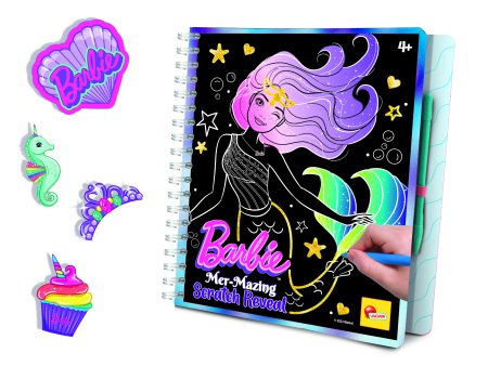 LISCIANI Barbie Mer-mazing braižymo knyga, 12327 