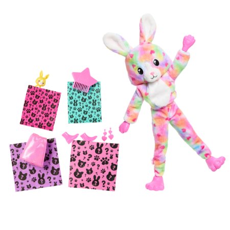 BARBIE Cutie Reveal kiškutės rinkinys, spalvotų sapnų serija, HRK38 