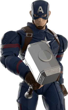 Blokees transformeris  Marvel Heros - Champion Class Captain America, 81115 