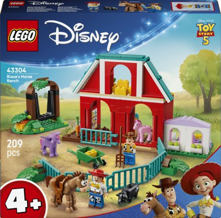 43304 LEGO® ǀ Disney ir Pixar Žaislų istorija 5 Žybsnio žirgų ranča 