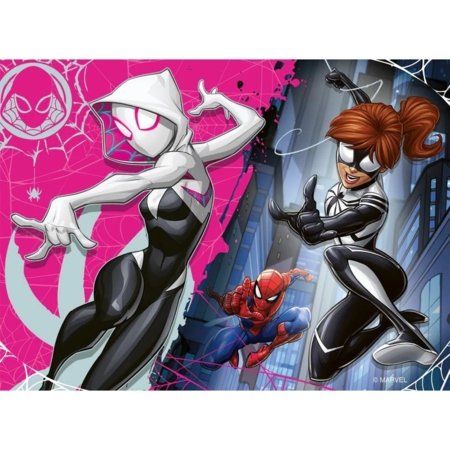 RAVENSBURGER vaikiška dėlionė Spider-Man, 12/16/20/24 det., 12004201 