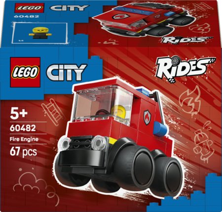 60482 LEGO® City „Ratai“ – ugniagesių sunkvežimis 