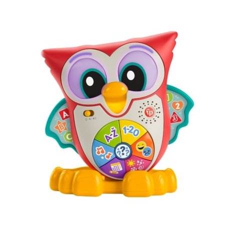 FISHER PRICE muzikinis,interaktyvus  pelėdžiukas Pupū, lietuviškai įgarsintas, HNK87 HNK87