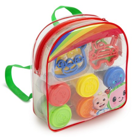 COCOMELON plastelino rinkinys kuprinėje, 96-0019-A 96-0019-A