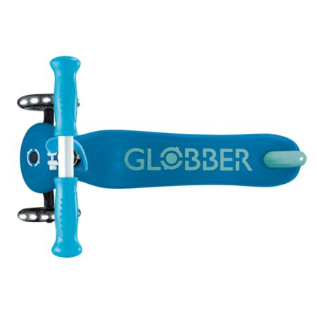 GLOBBER paspirtukas Primo Plus Glow Lights, mėlynas, 443-100 