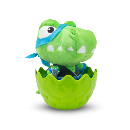 CRACKIN EGGS pliušinis riaumojantis dinozauras Dino T-Rex Ninja, asort., SK017A1 
