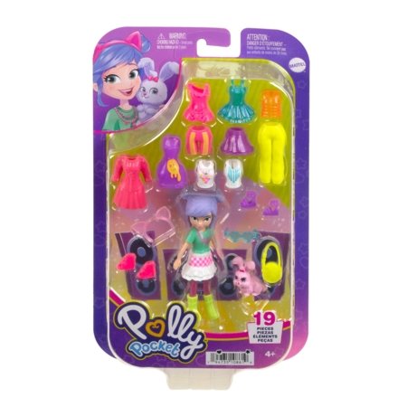 POLLY POCKET vidutinio dydžio mados rinkinys asort, HKV88 HKV88