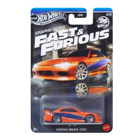 HOT WHEELS automodeliukas iš filmo Greiti ir įsiutę asort, HNR88 