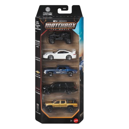 MATCHBOX MOVIE automodeliukų rinkinys (5 vnt.), JNC94 