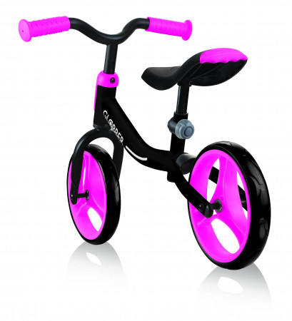 GLOBBER balansinis dviratis Go Bike juodas/rožinis, 610-132 610-132