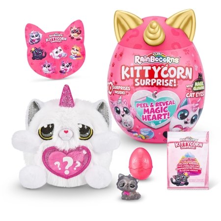 RAINBOCORNS pliušinis žaislas su aksesuarais Kittycorn, 9259 9259