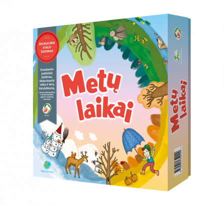 TERRA PUBLICA Stalo žaidimas Metų Laikai "LT", 9789955652229 9789955652229