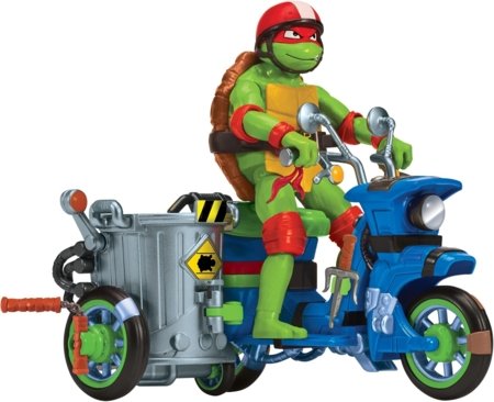 TMNT motociklas su figūrėle Raphael, 84306 83432