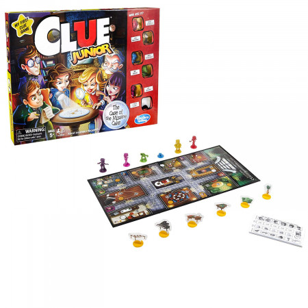 HASBRO GAMING Stalo žaidimas CLUE JUNIOR, C1293E76 C1293E76