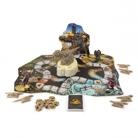SPINMASTER GAMES stalo žaidimas Jurassic World T-Rex Stomp n Smash, 6060737 6060737
