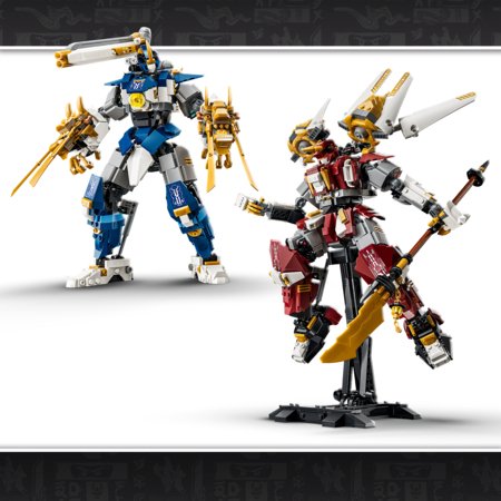 71870 LEGO® NINJAGO® Du robotai-titanai 