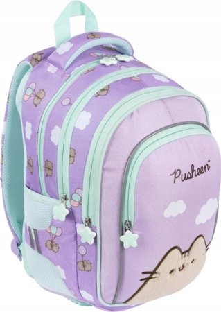 PUSHEEN vaikiška kuprinė, 4 skyrių, violetinė, TO-PLS-2681-XXX-PUSH-PC 