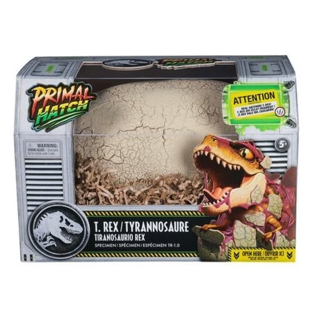 PRIMAL HATCH interaktyvūs kiaušinis T-Rex, 6072462 