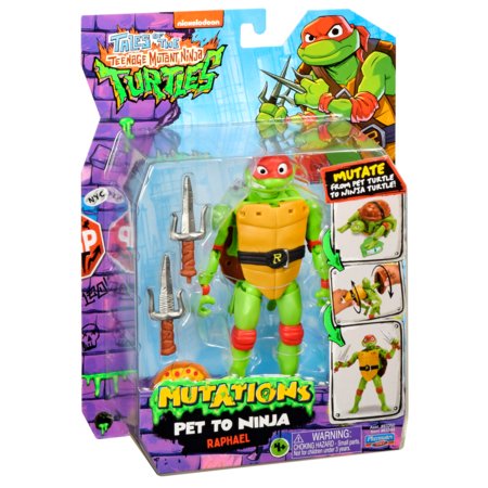 TMNT figūrėlė MUTATIONS PET TO NINJA RAPHAEL, 83364 