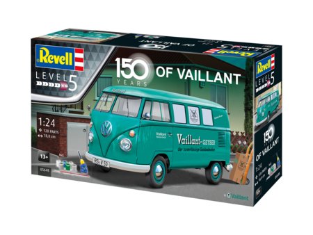 REVELL VW T1 Bus 150 Years of Vaillant automodelis, 05648 