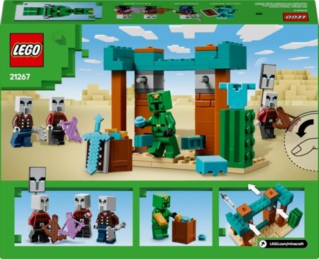 21267 LEGO® Minecraft® Ilagerių dykumos sargyba 