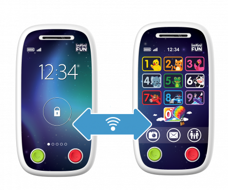 INFINI FUN telefonų rinkinys pirmiesiems pokalbiams, S18040 S18040