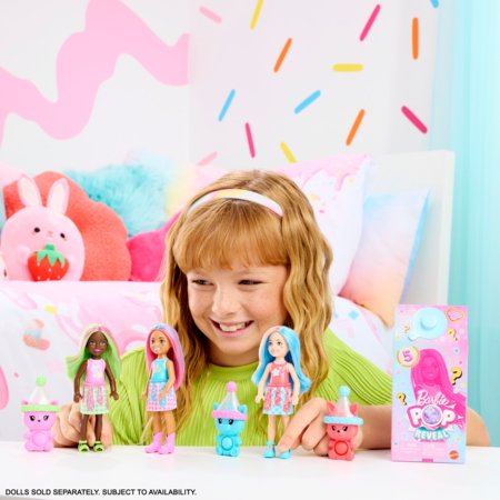 BARBIE Čelse's Pop Reveal Animal Party siurprizų rinkinys, JCN89 