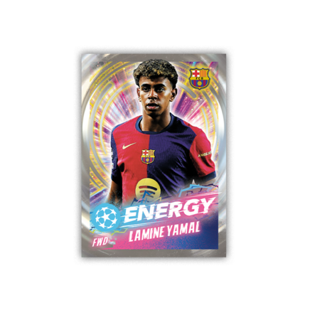 TOPPS lipdukai Champions League 2025 Eco Pack, 24+6vnt., 5053307074491 