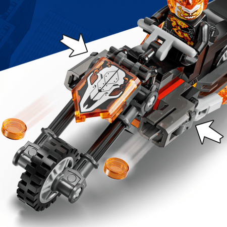 76335 LEGO® | Marvel Žmogus voras prieš Tamsos baikerio motociklą 