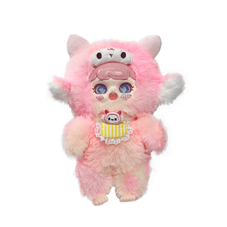 MIYOO 2 pliušinė lėlė su viniliniu veiduku, 20 cm, asort, YL0334 