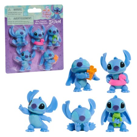 JUST PLAY DISNEY Stitch mini figūrėlių rinkinys, 5 vnt, 46267 