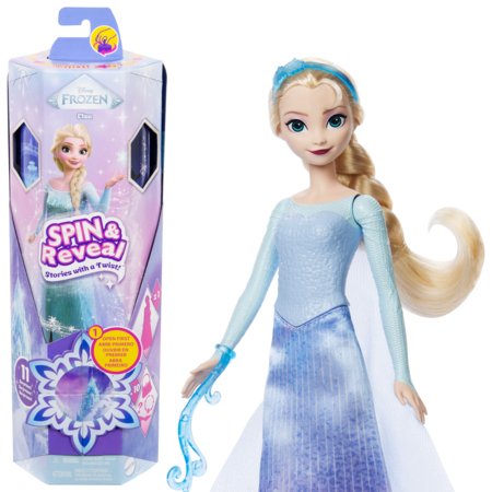 DISNEY FROZEN siurprizų rinkinys Spin & Reveal Elzos, JBG59 