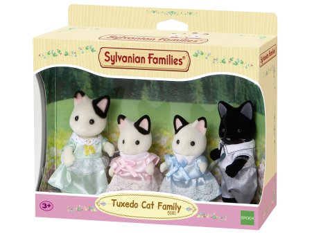 SYLVANIAN FAMILIES puošnių kačių šeimynėlė, 8151SYL 5181SYL