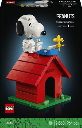 21368 LEGO® Ideas Riešutėliai: Snūpio būda 
