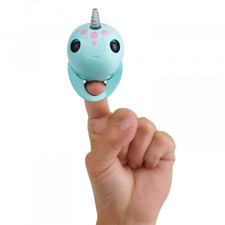 FINGERLINGS elektroninis žaislas banginis Nikki, turkio spalvos, 3699 3699