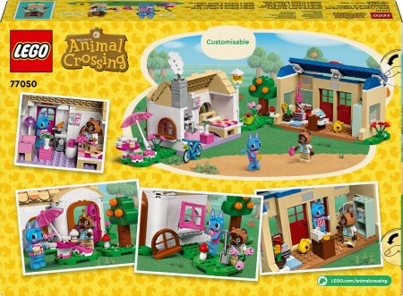 77050 LEGO® Animal Crossing™ Nook's Cranny ir Rosie nameliai 