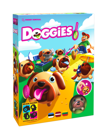 BRAIN GAMES stalo žaidimas Doggies, (LT, LV, EE), BRG#DOGGI 