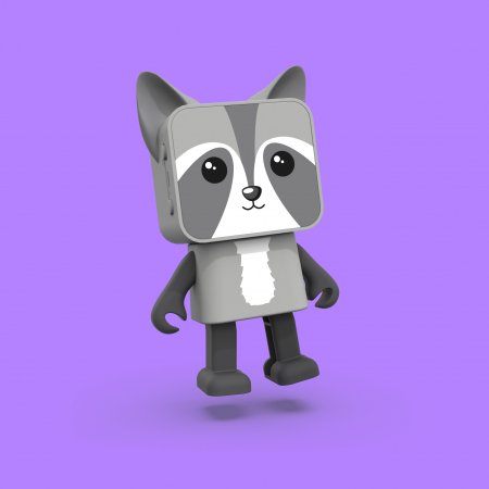 MOB DESIGN garsiakalbis Dancing Animal Raccoon, DA-22-02 DA-22-02