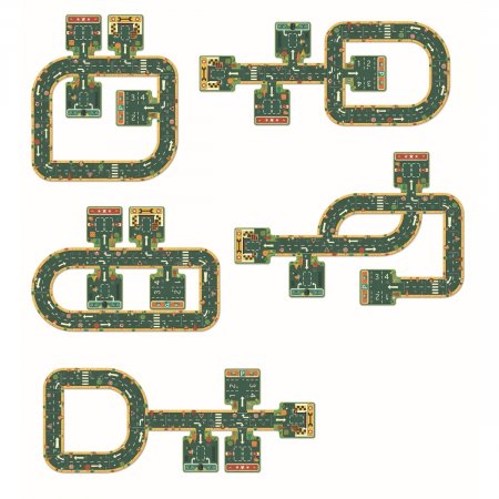 DJECO Keliai dėlionė  21 vnt, DJ07162 DJ07162