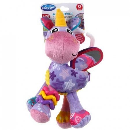 PLAYGRO pakabinamas minkštas žaislas Stella Unicorn, 186981 186981