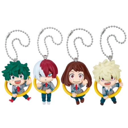 TWINCHEES My Hero Academia raktų pakabukas, Konnichi-Wa, asort., M806599 