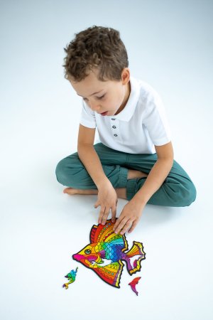 KIDS DO medinė dėlionė Žuvis, 35 d., AP3117 