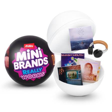 MINI BRANDS vinilinių plokštelių rinkinys Vinyls, 1 serija, asort., 77772GQ1 