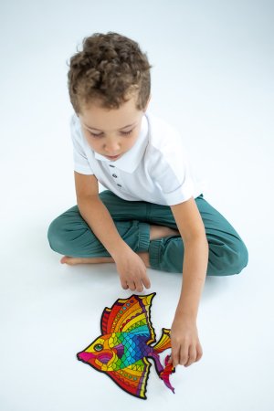 KIDS DO medinė dėlionė Žuvis, 35 d., AP3117 