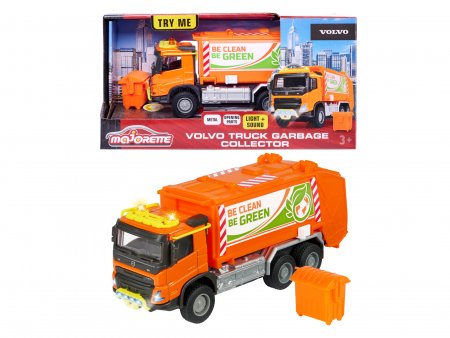 MAJORETTE Volvo šiukšliavežė, 213743000 213743000