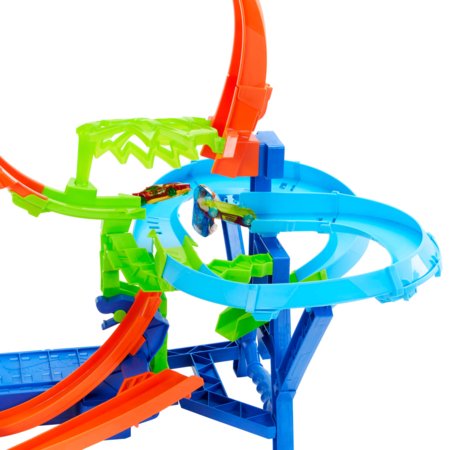 HOT WHEELS kaskadinė trasa – Avarija ore, JFD12 