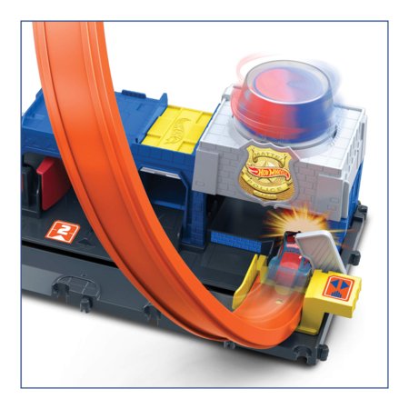 HOT WHEELS rinkinys Super Policijos Stotis, JBM71 