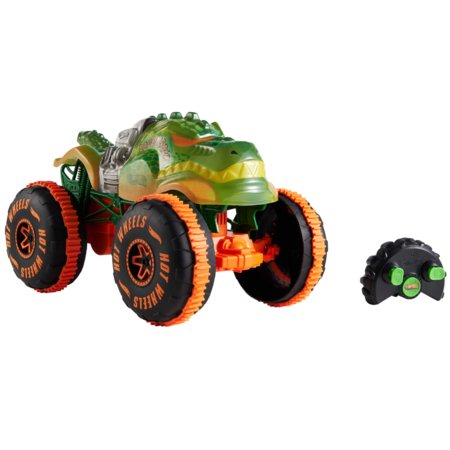 HOT WHEELS Monster Trucks RC automodelis – Rageazauras, JBH03 