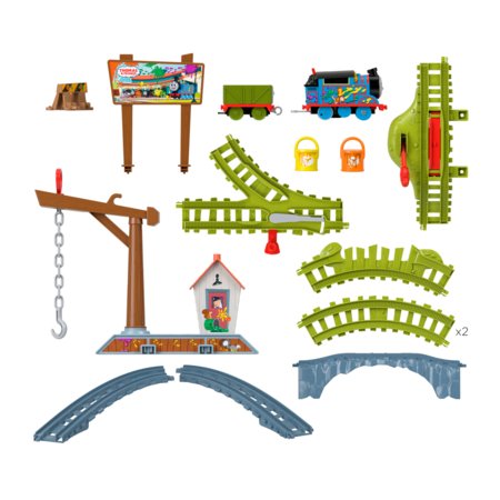 THOMAS & FRIENDS rinkinys dažų pristatymas, HTN34 